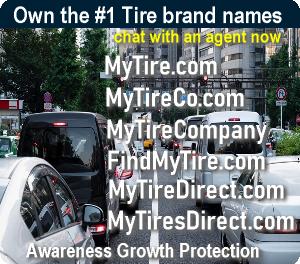 number 1 tire brands domain name bundle